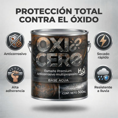2X1 OXICERO ® - Eliminá el oxido en cualquier superficie anticorrosivo premium