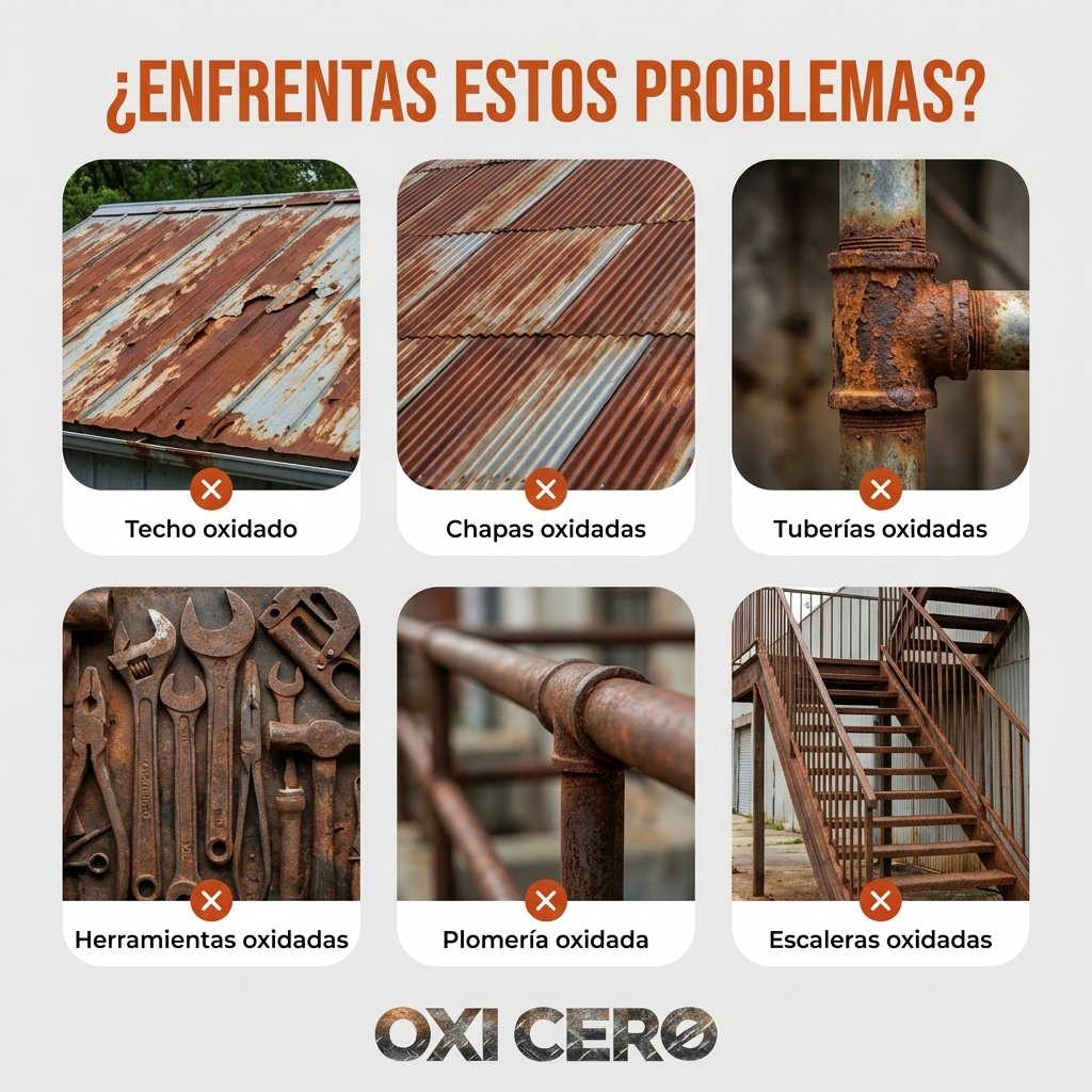 2X1 OXICERO ® - Eliminá el oxido en cualquier superficie anticorrosivo premium