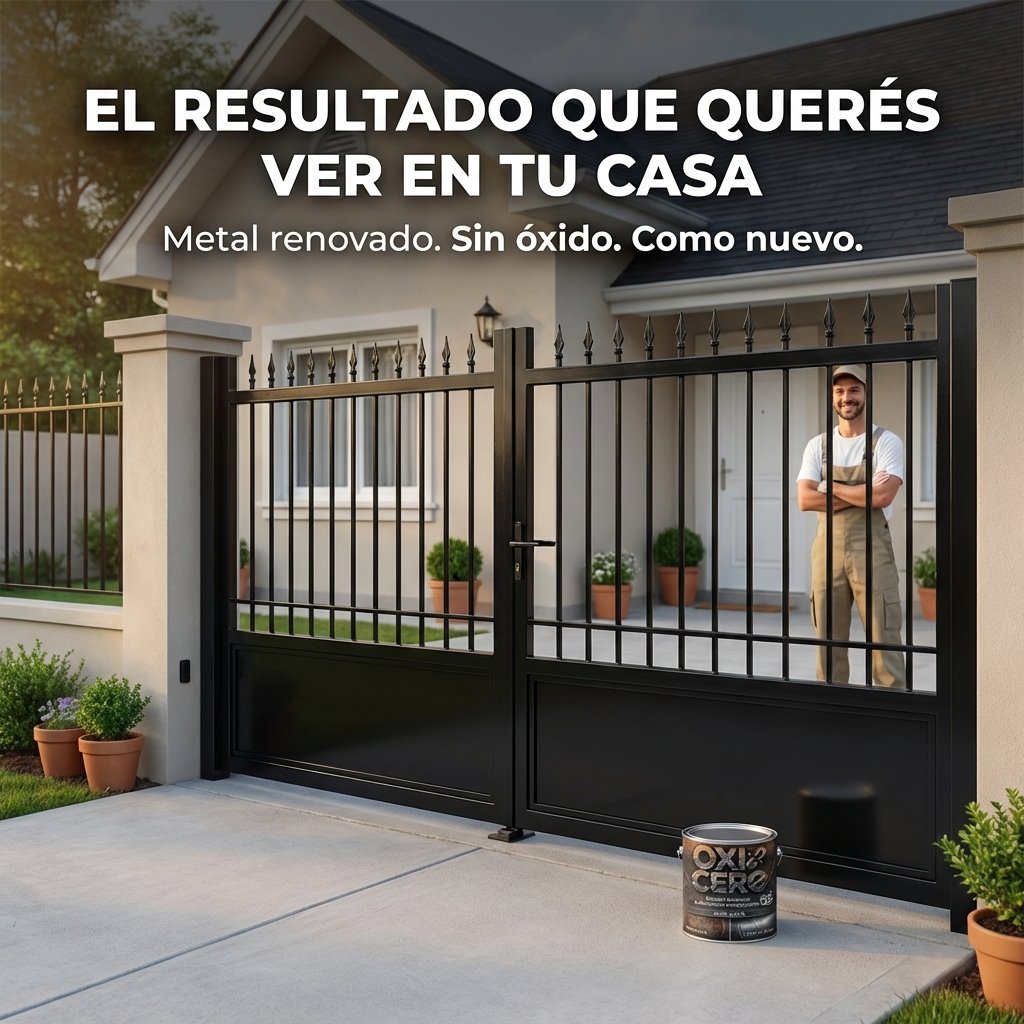 2X1 OXICERO ® - Eliminá el oxido en cualquier superficie anticorrosivo premium