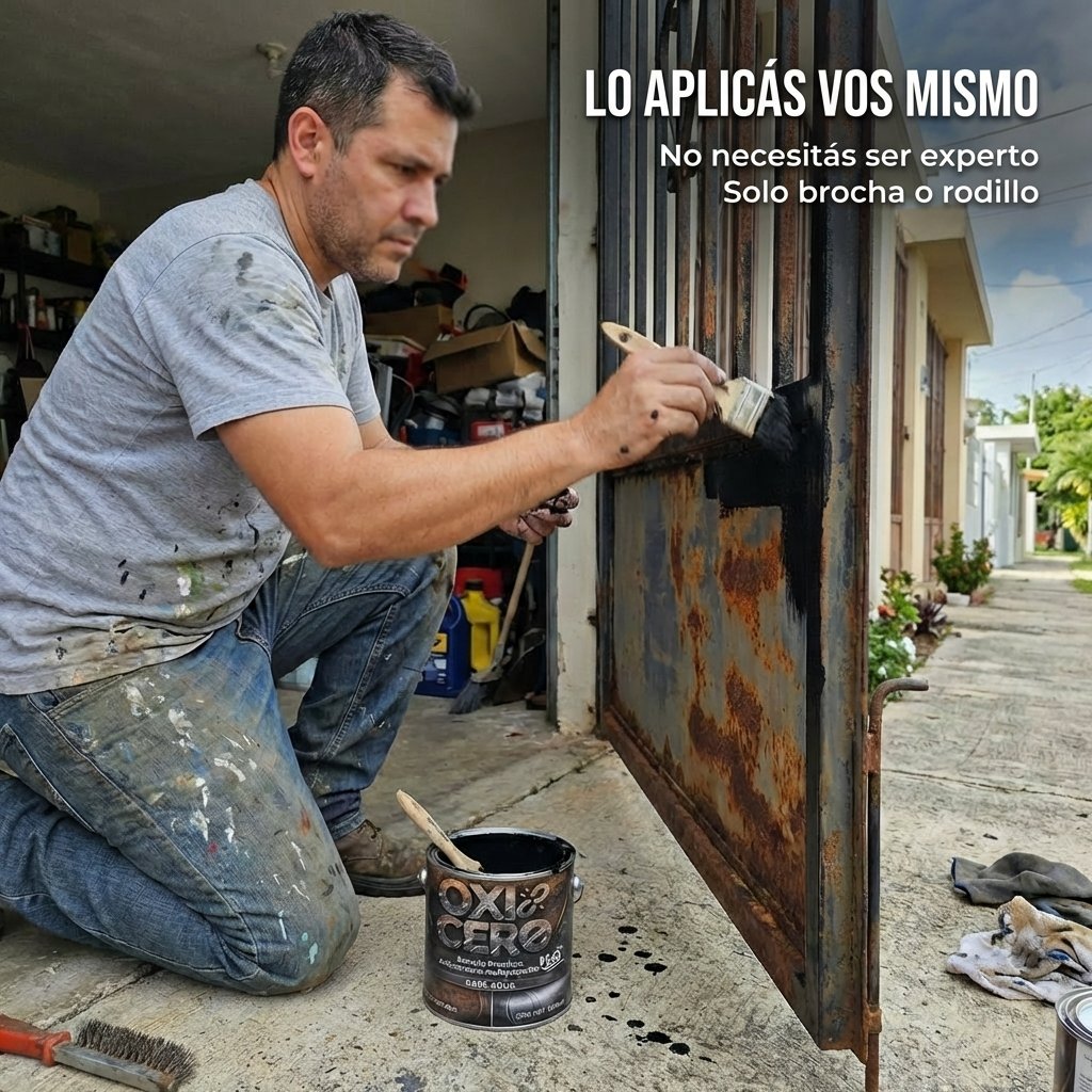 2X1 OXICERO ® - Eliminá el oxido en cualquier superficie anticorrosivo premium